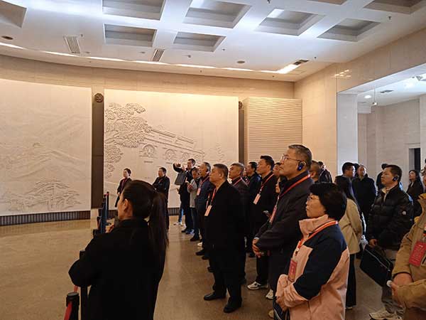 西柏坡紅色教育基地現場教學