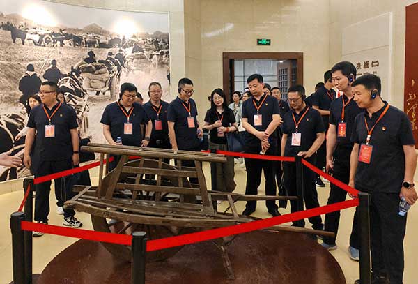 西柏坡紅色教育基地現場教學